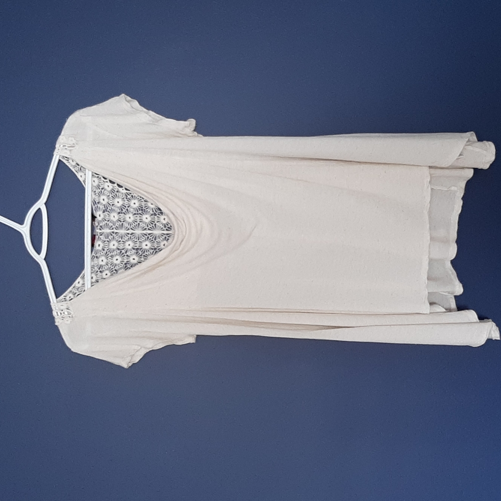 Candy Couture Crochet Back Top